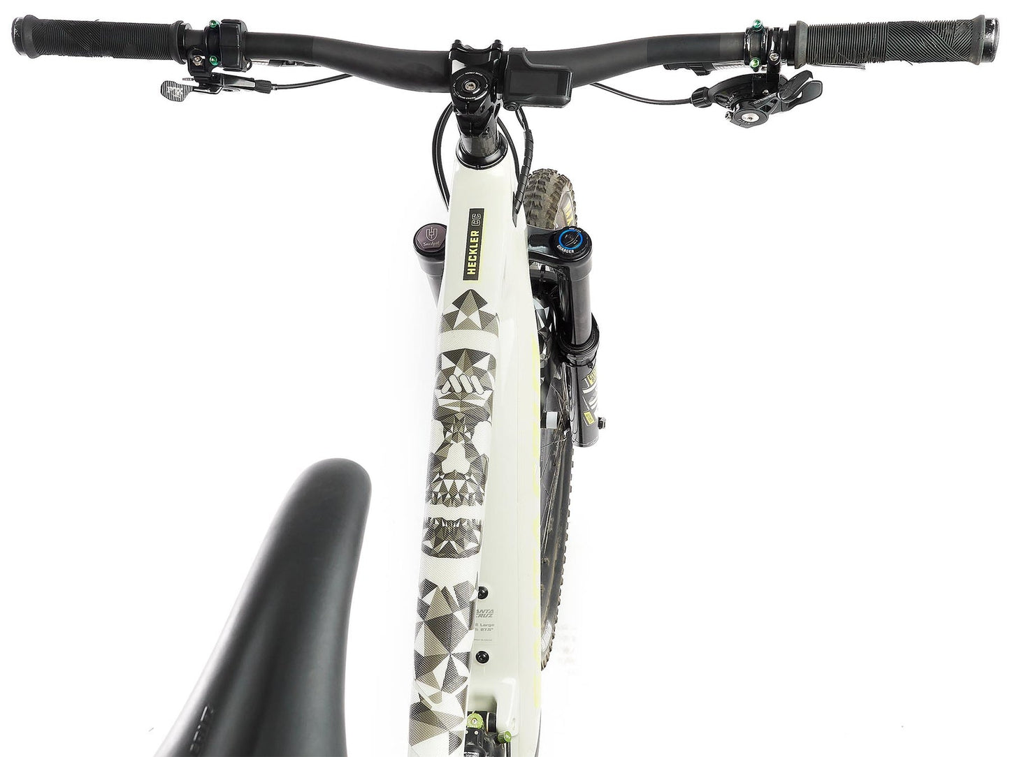 AMS Honeycomb Bike Frame Guard Extra SKULL