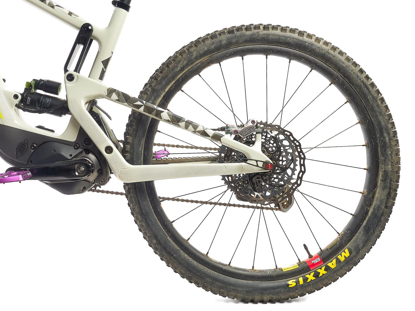AMS Honeycomb Bike Frame Guard Extra SKULL