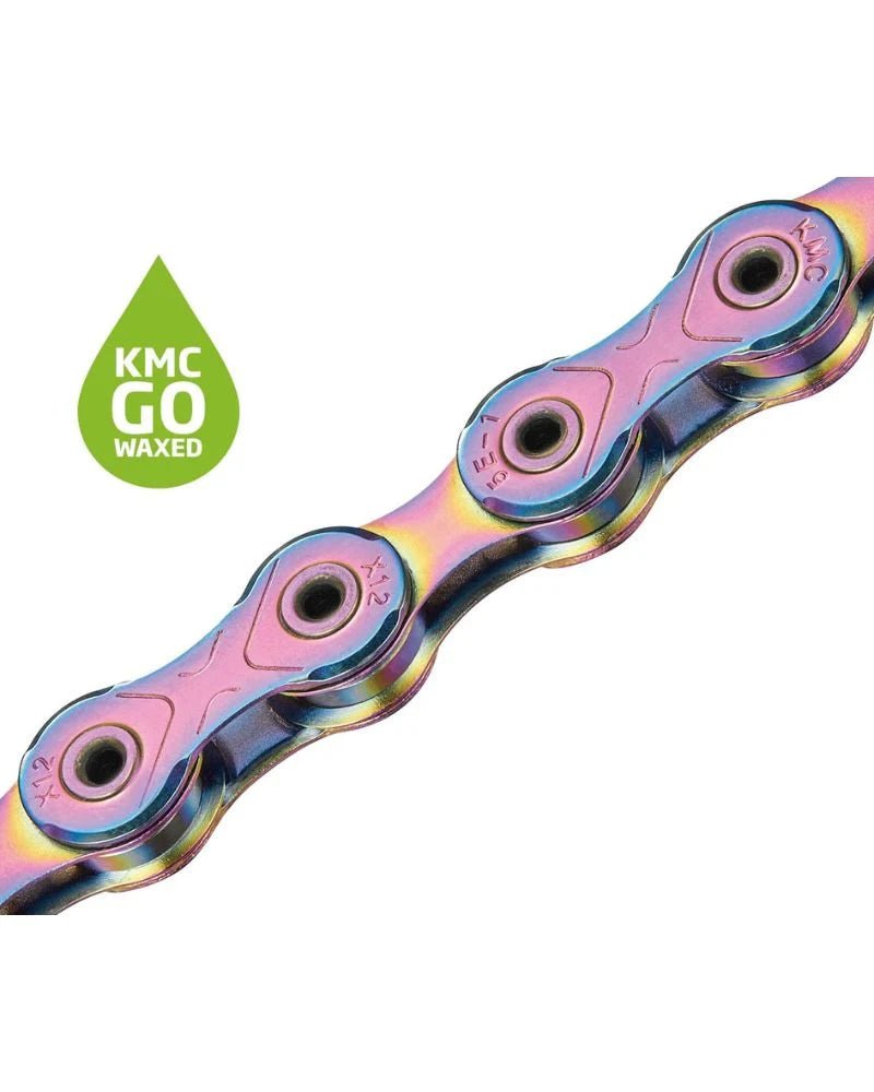 11.4 KMC X12L GO WAXED 12 SPEED CHAIN