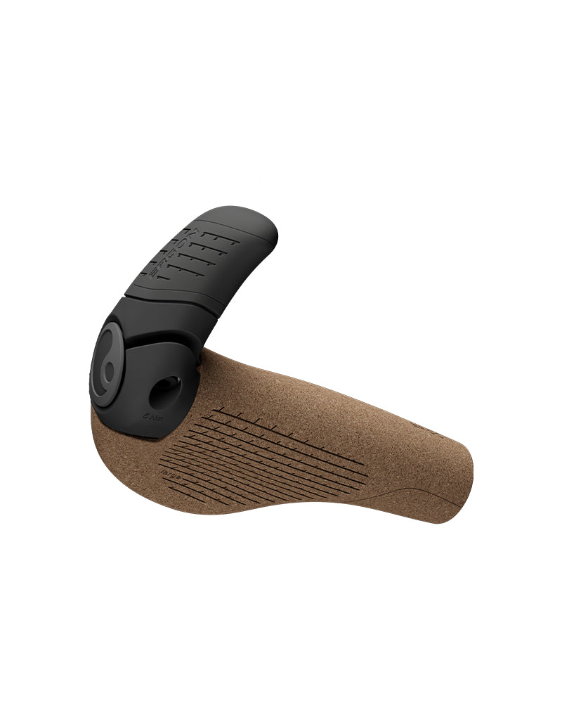 05.5 ERGON GP2 EVO BIOKORK LOCK ON HANDLEBAR GRIPS