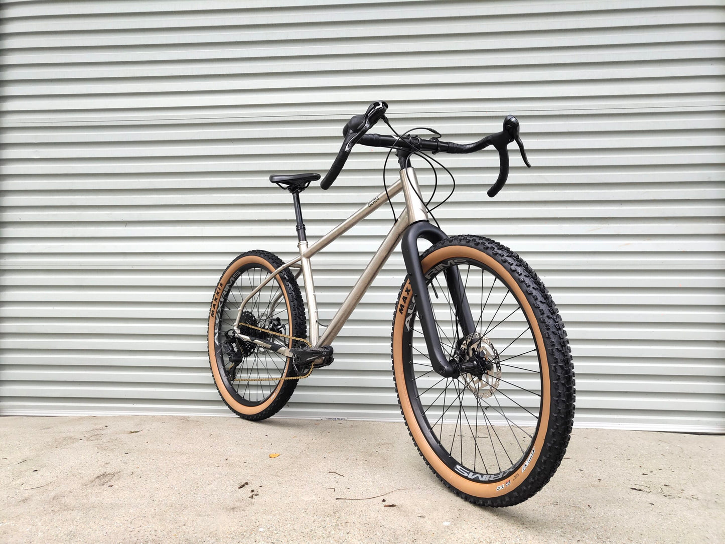 BERM RAGNAR Titanium Frameset with Fork
