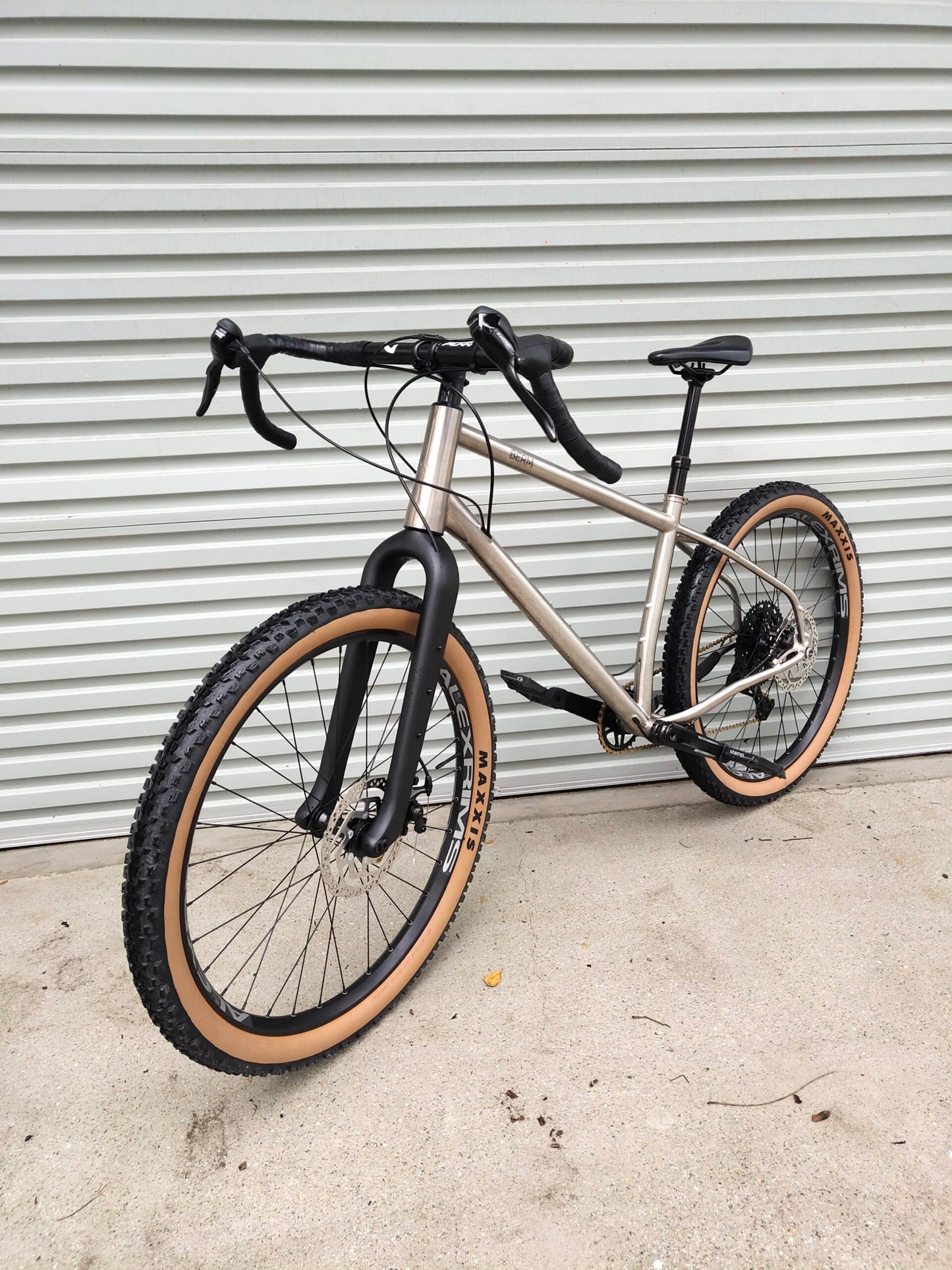 BERM RAGNAR Titanium Frameset with Fork