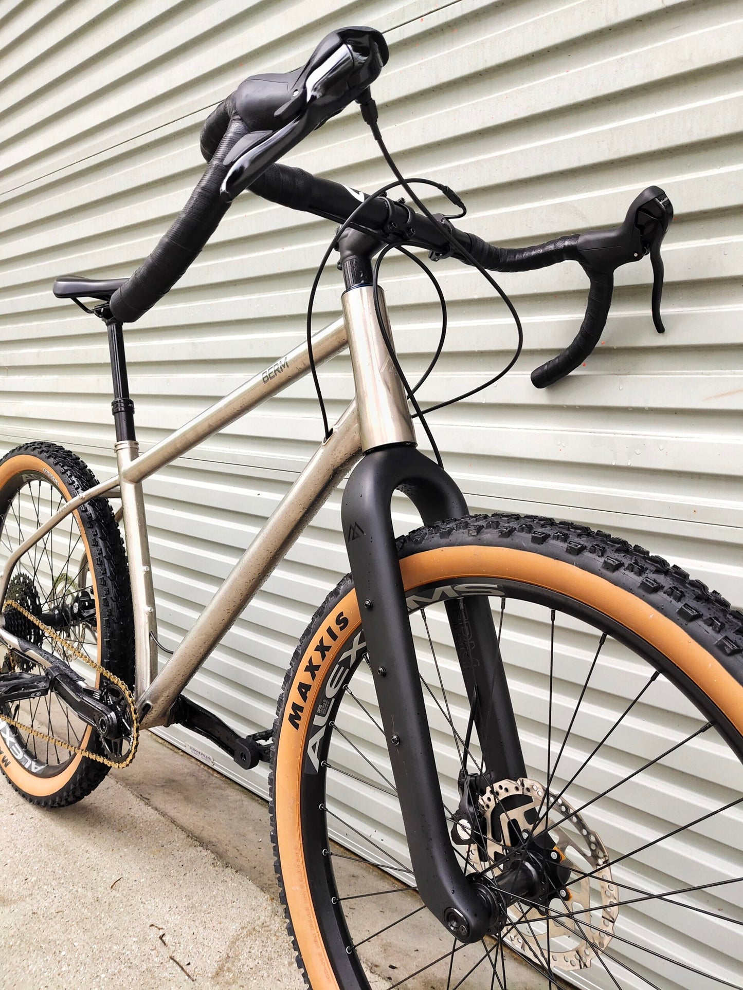 BERM RAGNAR Titanium Frameset with Fork