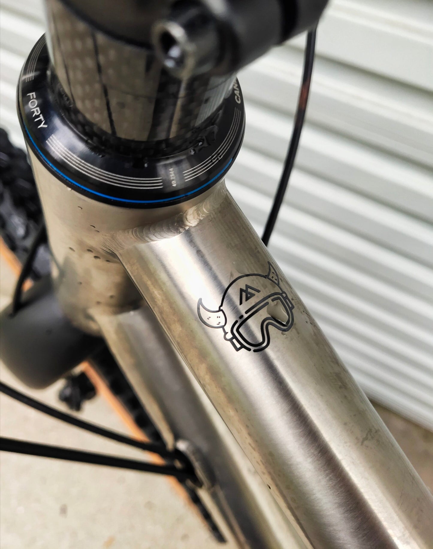 BERM RAGNAR Titanium Frameset with Fork