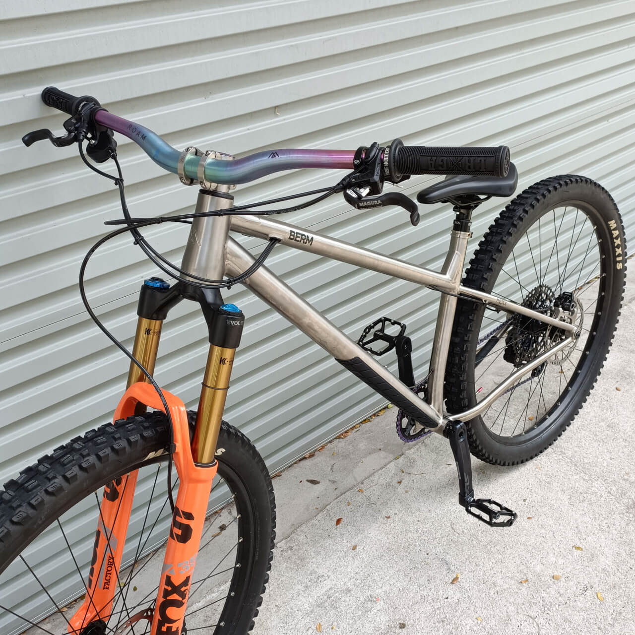 BERM REXX Enduro Hardtail Titanium Frame