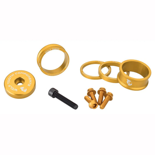01 WOLF TOOTH Anodized Color Kit with Headset Spacers