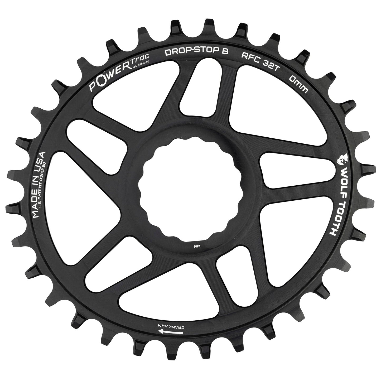 09.1 WOLF TOOTH Oval Chainrings Direct Mount Raceface 3mm Mountain Cranks