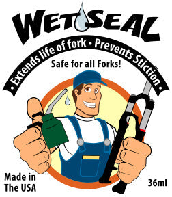 Miles Wide Wet Seal - Suspension Lubricant