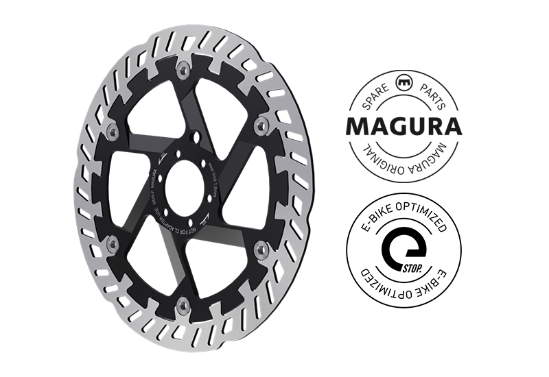 MAGURA Rotor MDR-P 180mm With 6 Steel Mounting Bolts