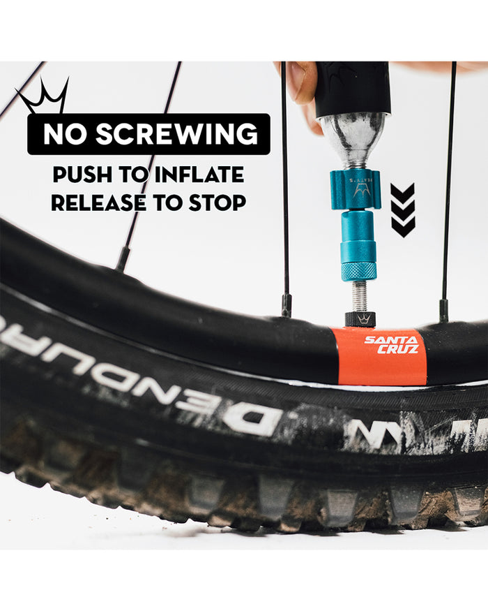 PEATY'S Holeshot CO2 Tire Inflator Kit