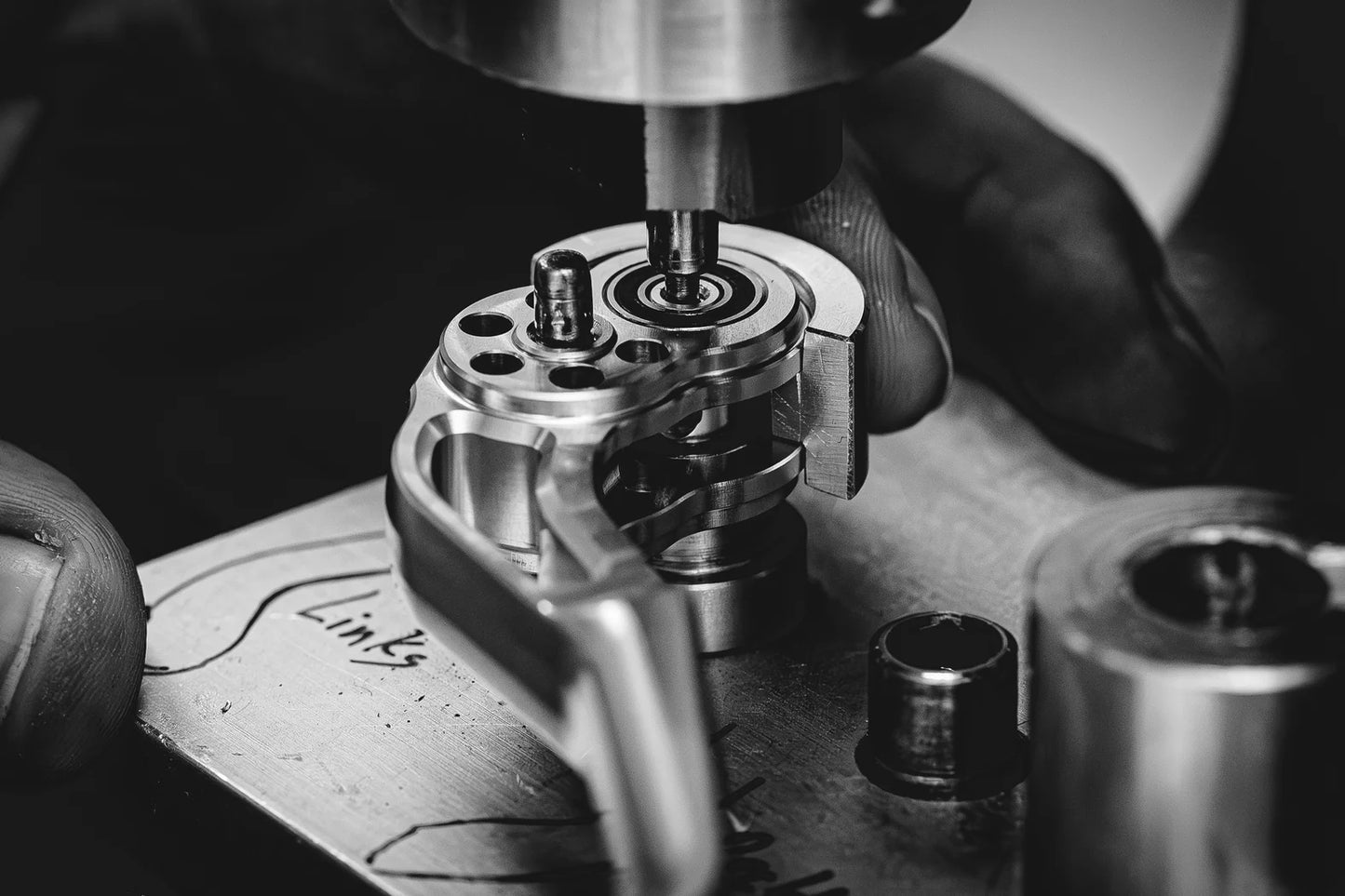 02 TRICKSTUFF BRAKES PICCOLA Titanium -Singapore|Bike Bunker