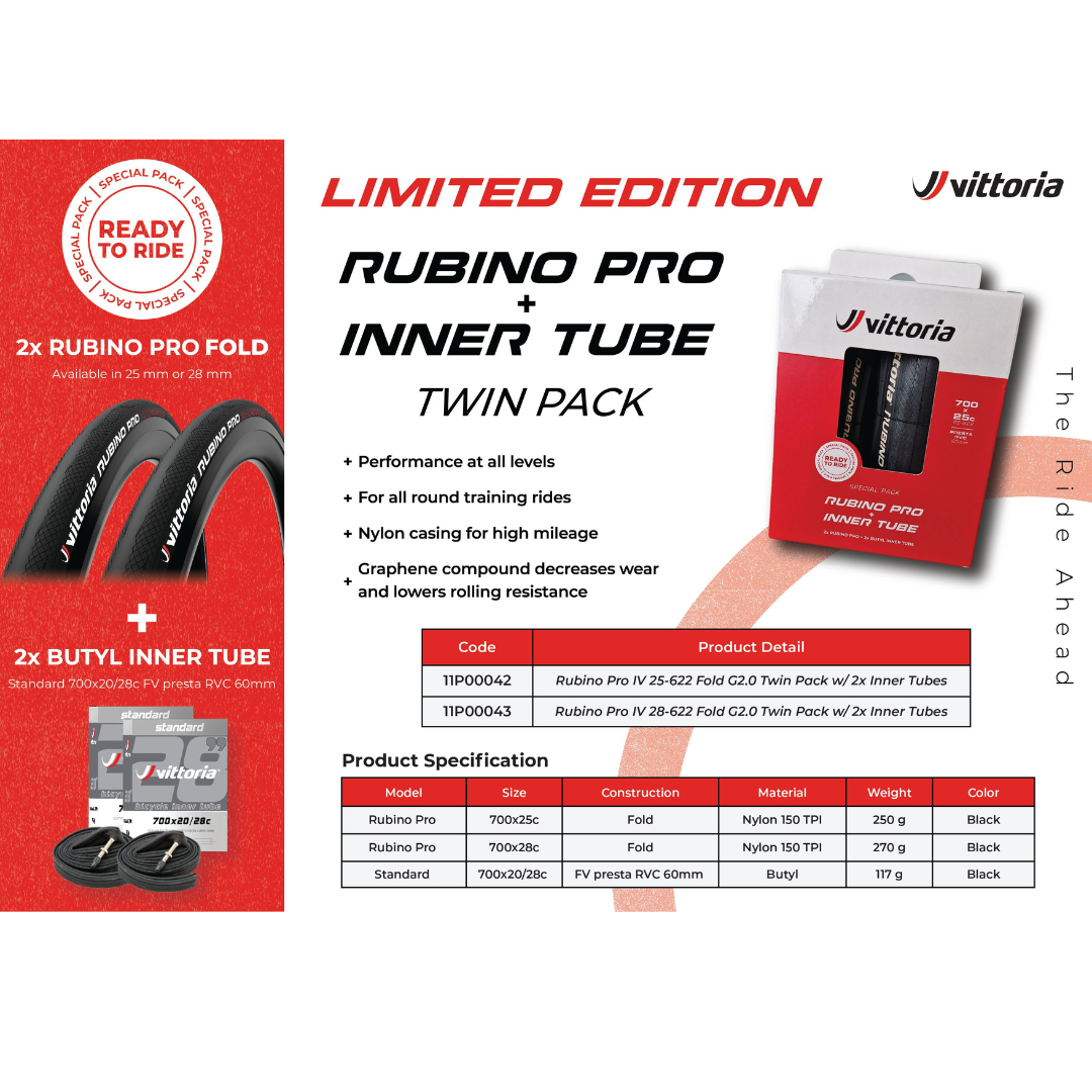 13 vittoria RUBINO PRO Tire BLACK (Special Pack)