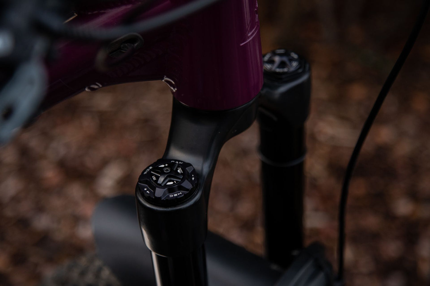 01 OAK Forkcap HSC for suspension fork