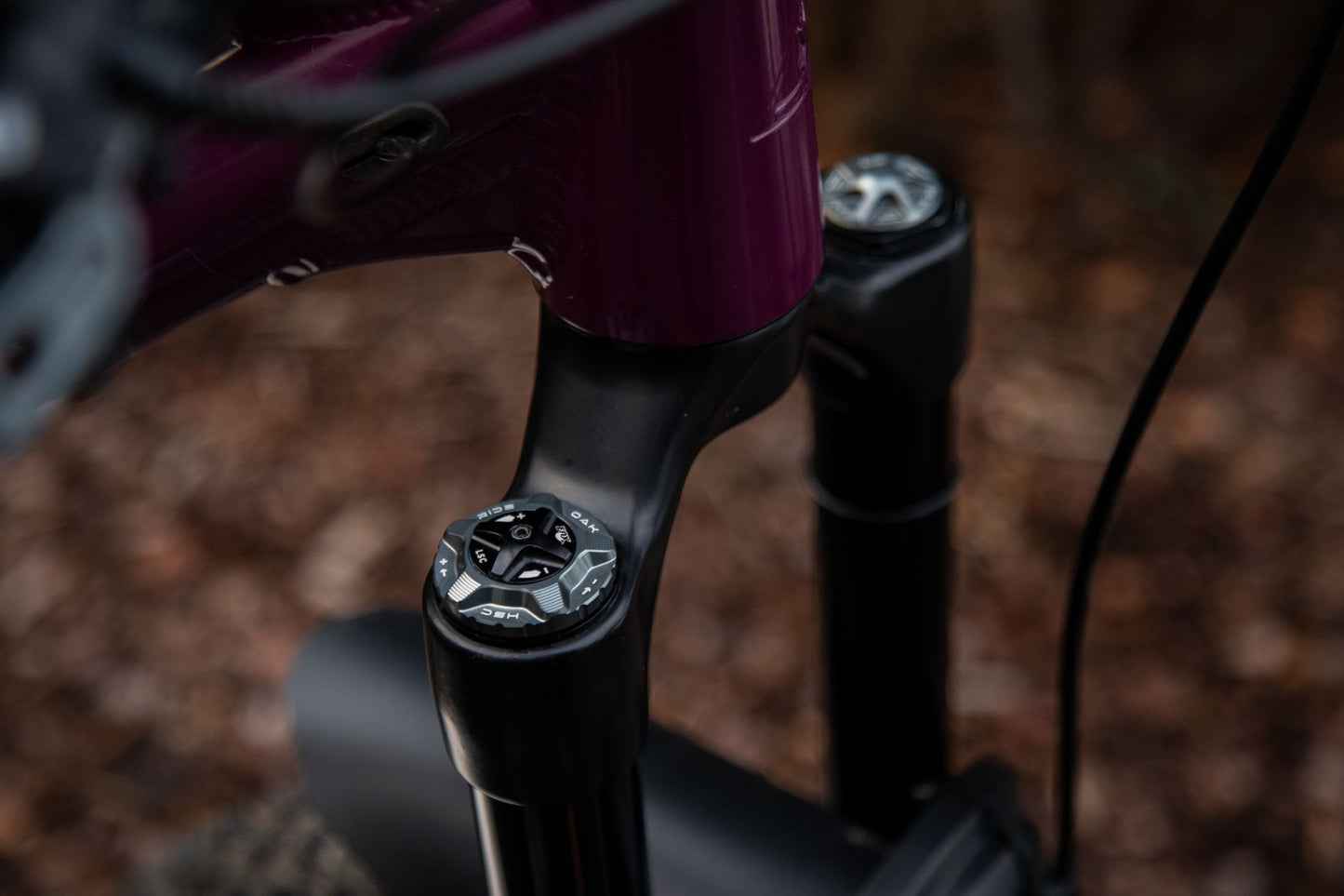 01 OAK Forkcap HSC for suspension fork