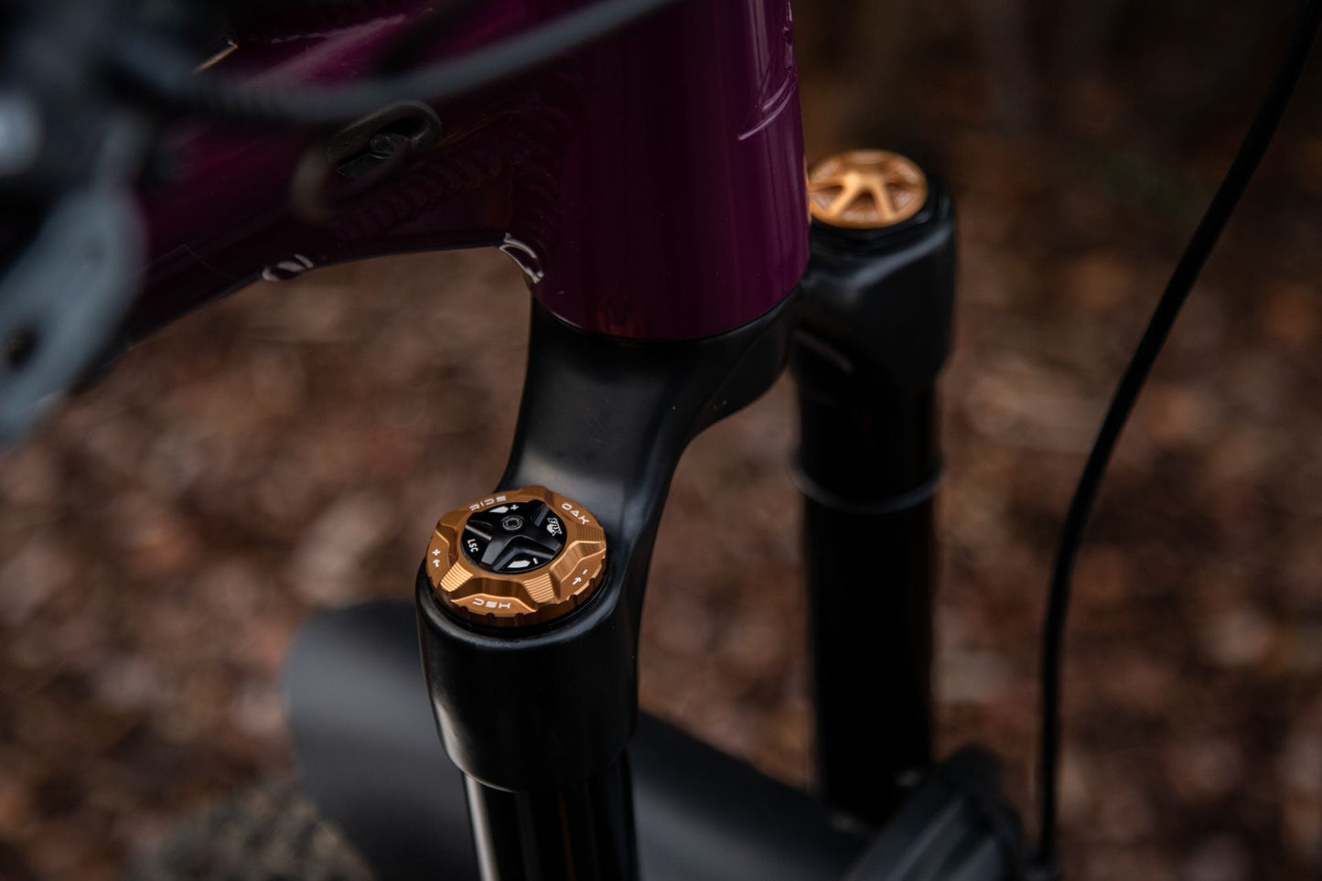 01 OAK Forkcap HSC for suspension fork