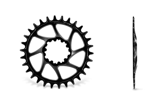 garbaruk Direct Mount MTB chainring for SRAM 3-bolt Boost