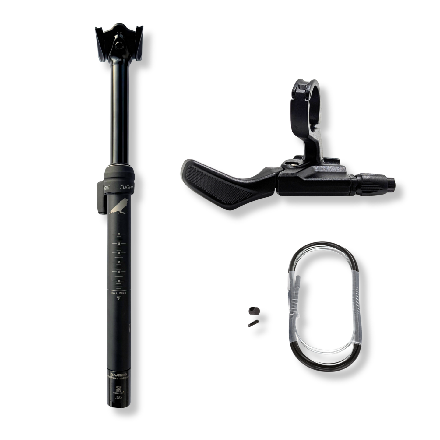 08 ASCEND FLIGHT External Dropper Seatpost 27.2mm