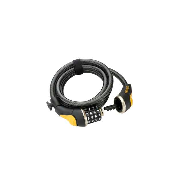 ONGUARD Doberman Combo 6' Coil Cable Lock | Bike Bunker Singapore