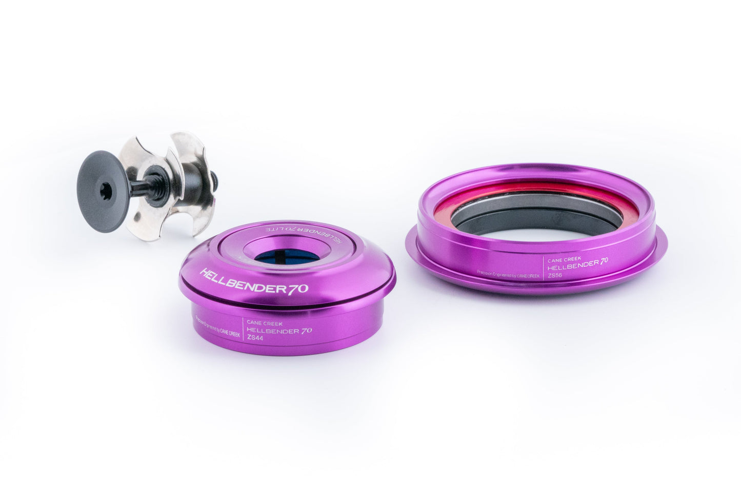 06.1 CANE CREEK - HELLBENDER 70 HEADSET - ZS44/28.6|ZS56/40 - COMPLETE - PURPLE