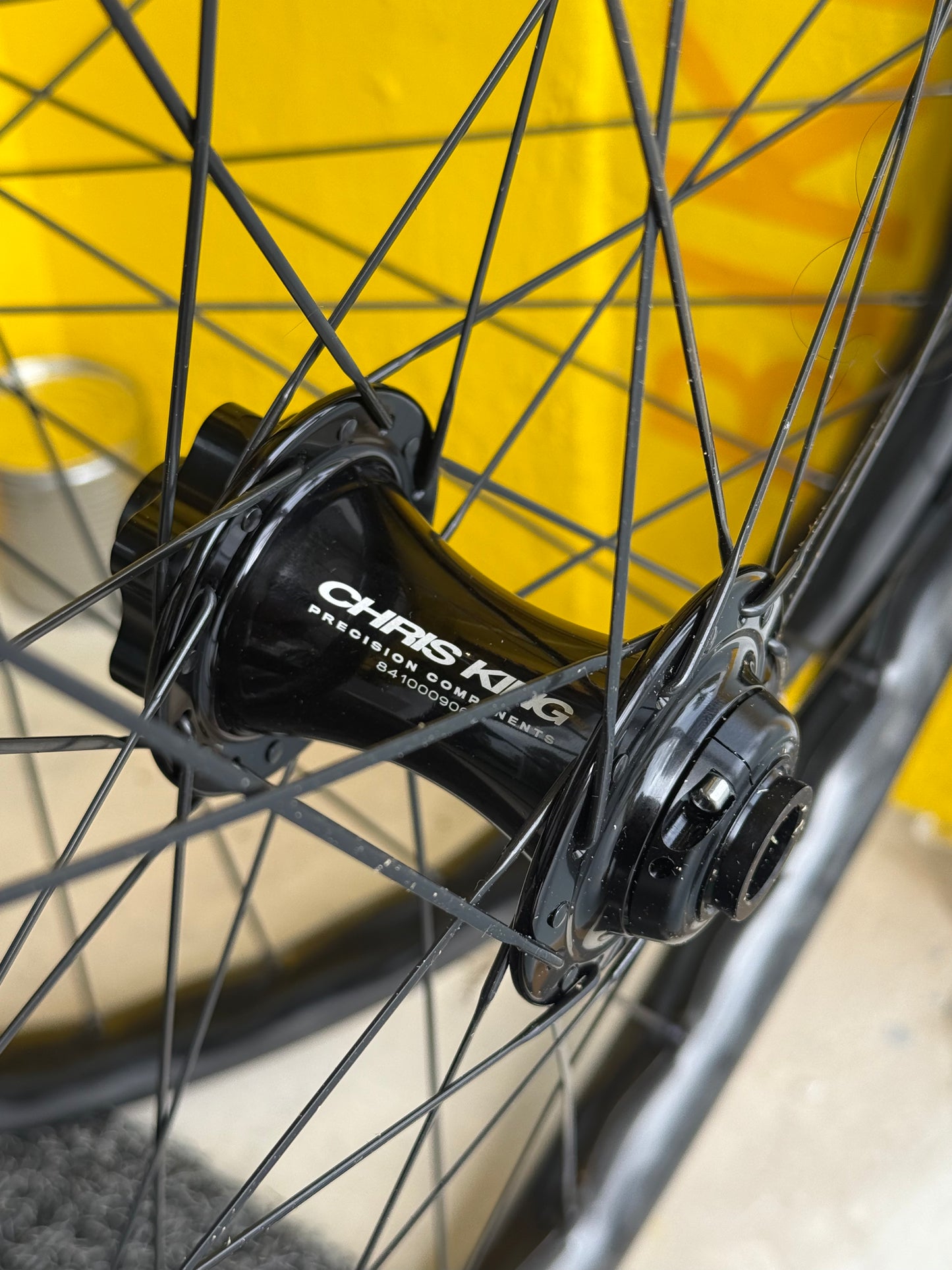 Custom CHRIS KING + NOBL Wheel set