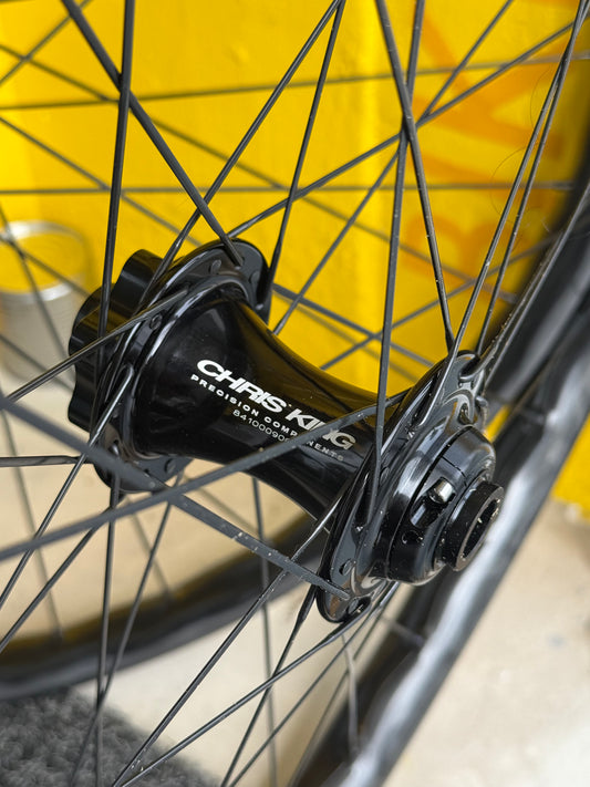 Custom CHRIS KING + NOBL Wheel set
