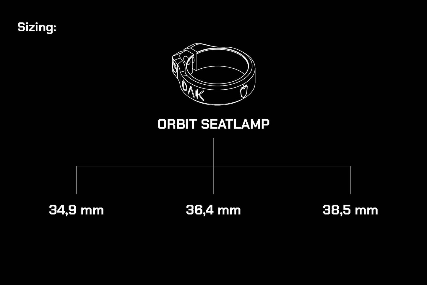 OAK ORBIT Seatpost Clamp