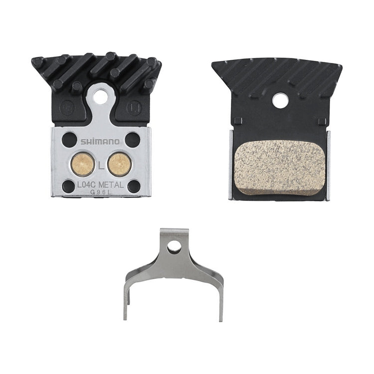SHIMANO Disc Brake Pads with Fins BP-L04C-MF