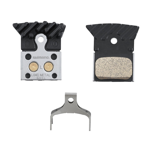 SHIMANO Disc Brake Pads with Fins BP-L04C-MF