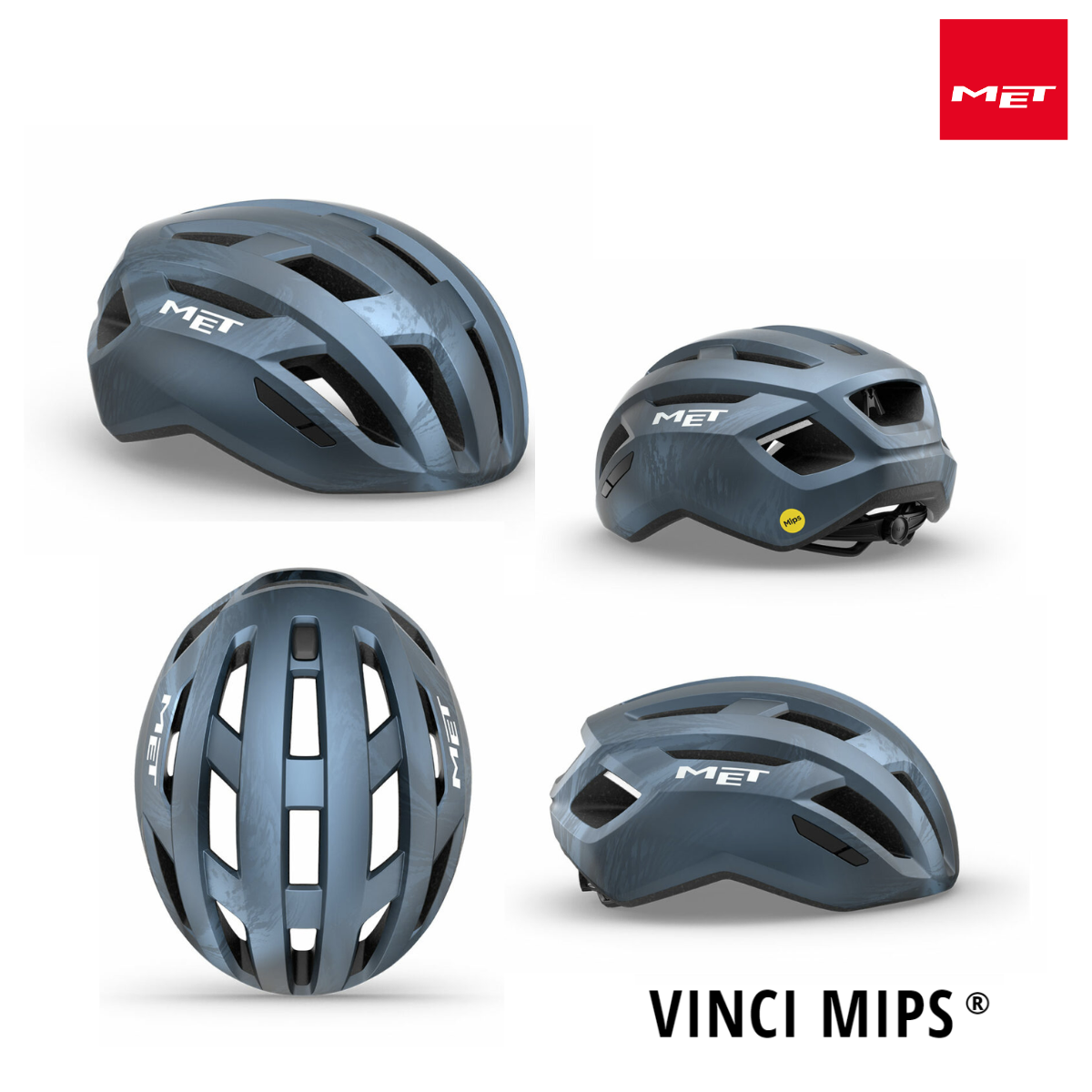 21 MET VINCI MIPS ROAD CYCLING HELMET