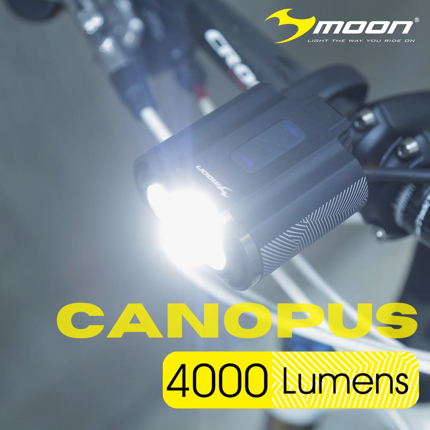 20.1Moon Canopus 4000 Lumens Bicycle Light