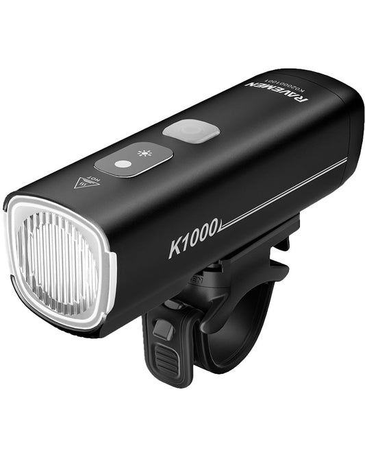 RAVEMEN K1000 USB RECHARGEABLE FRONT LIGHT