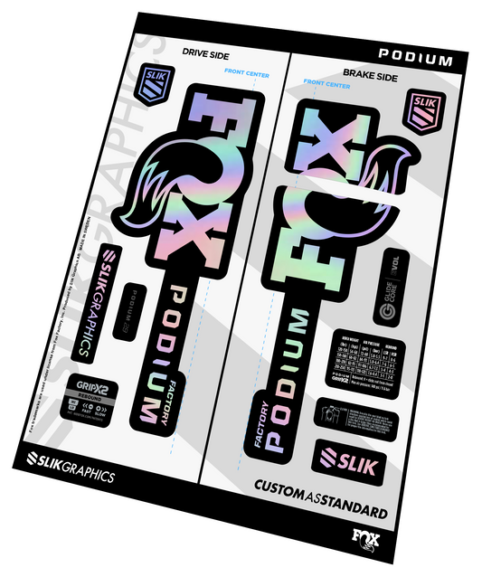 FORK DECALS by SLIK GRAPHICS
