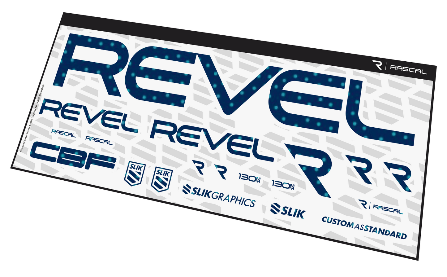 28 FRAME DECALS by SLIK GRAPHICS