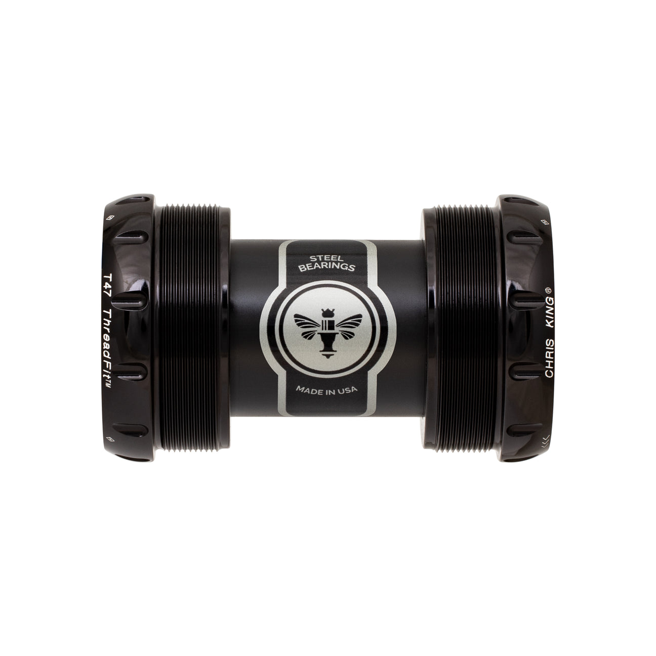 10.4 CHRIS KING® THREADFIT™ T47 30X  Bottom Bracket Steel Bearings