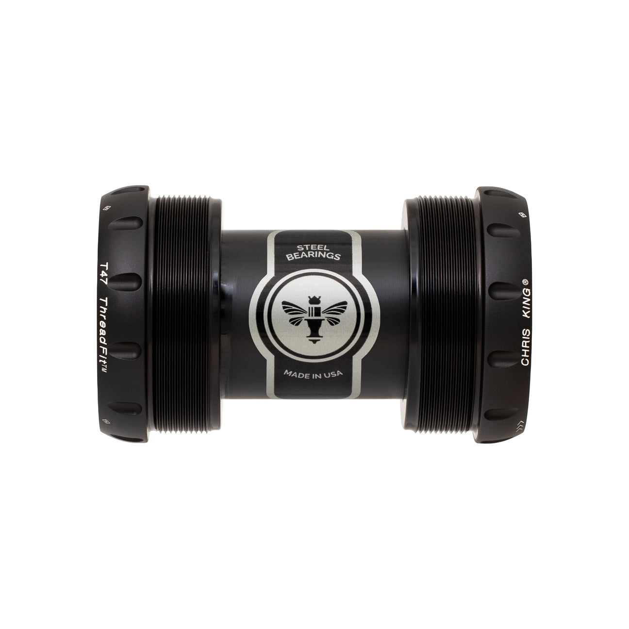 10.4 CHRIS KING® THREADFIT™ T47 30X  Bottom Bracket Steel Bearings