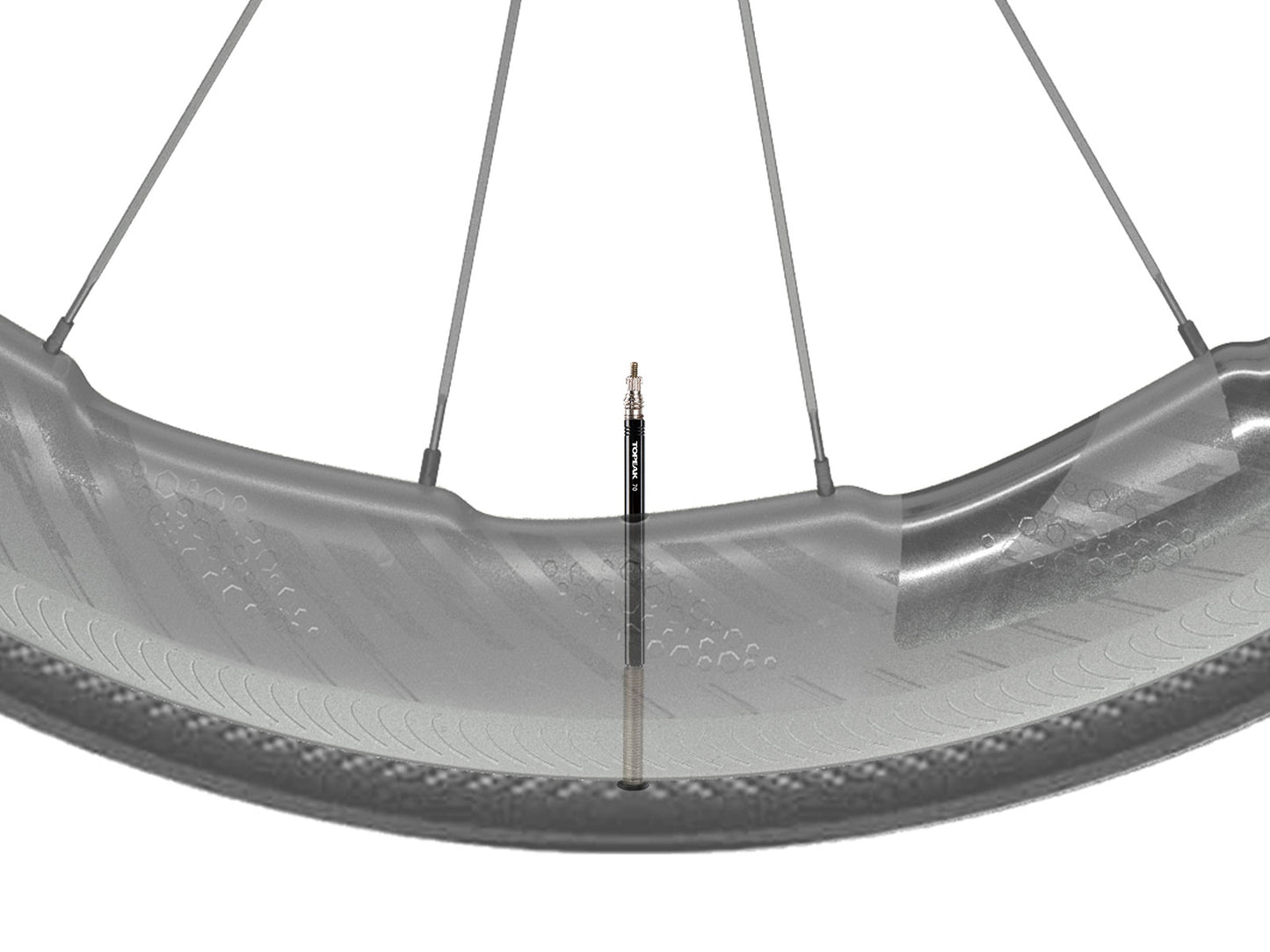 TOPEAK VALVE EXTENDER 70MM ART NO: TFV-07