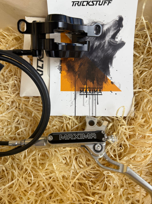 00 TRICKSTUFF  BRAKES MAXIMA Silver - Bike Bunker |SINGAPORE