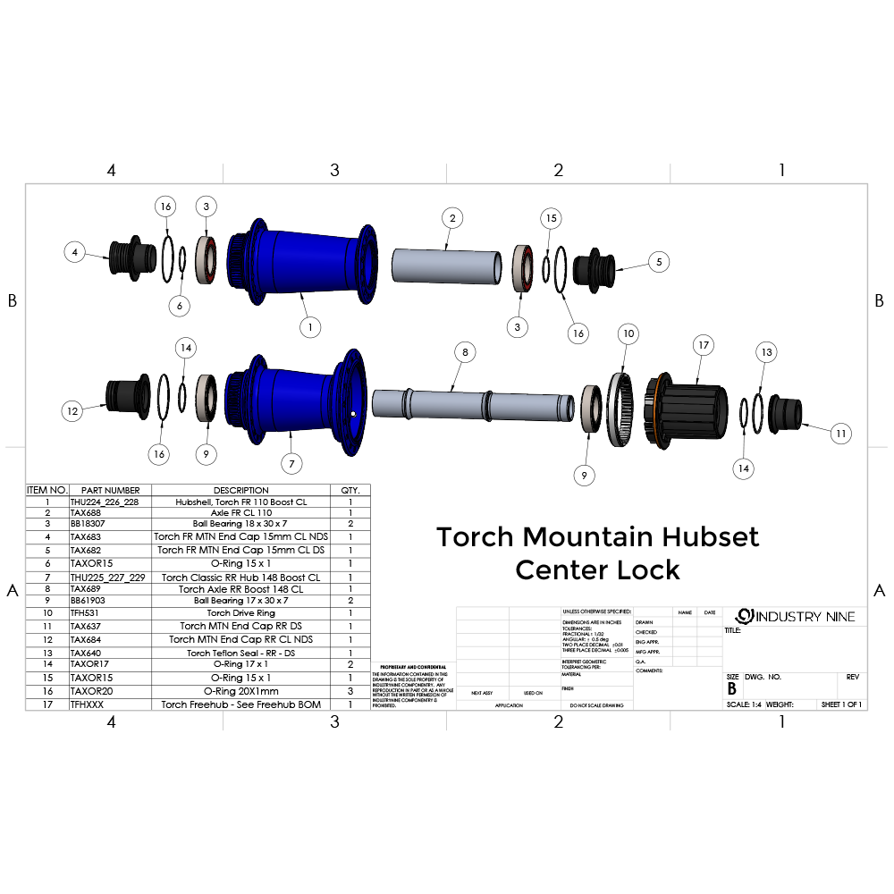 INDUSTRY NINE Hub Bearings