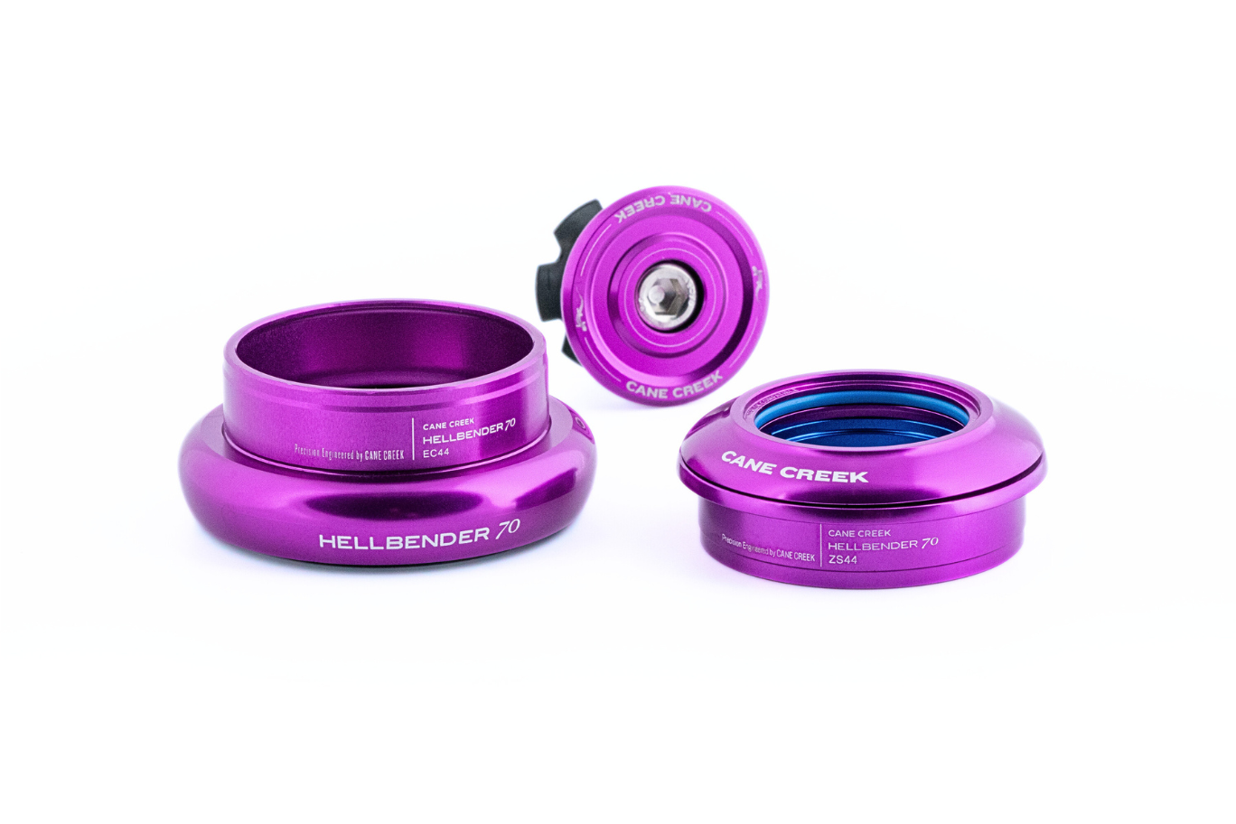 06.1 CANE CREEK - HELLBENDER 70 HEADSET - ZS44/28.6|ZS56/40 - COMPLETE - PURPLE