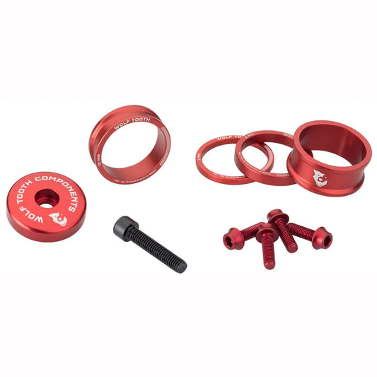 01  WOLF TOOTH Anodized Color Kit with Headset Spacers