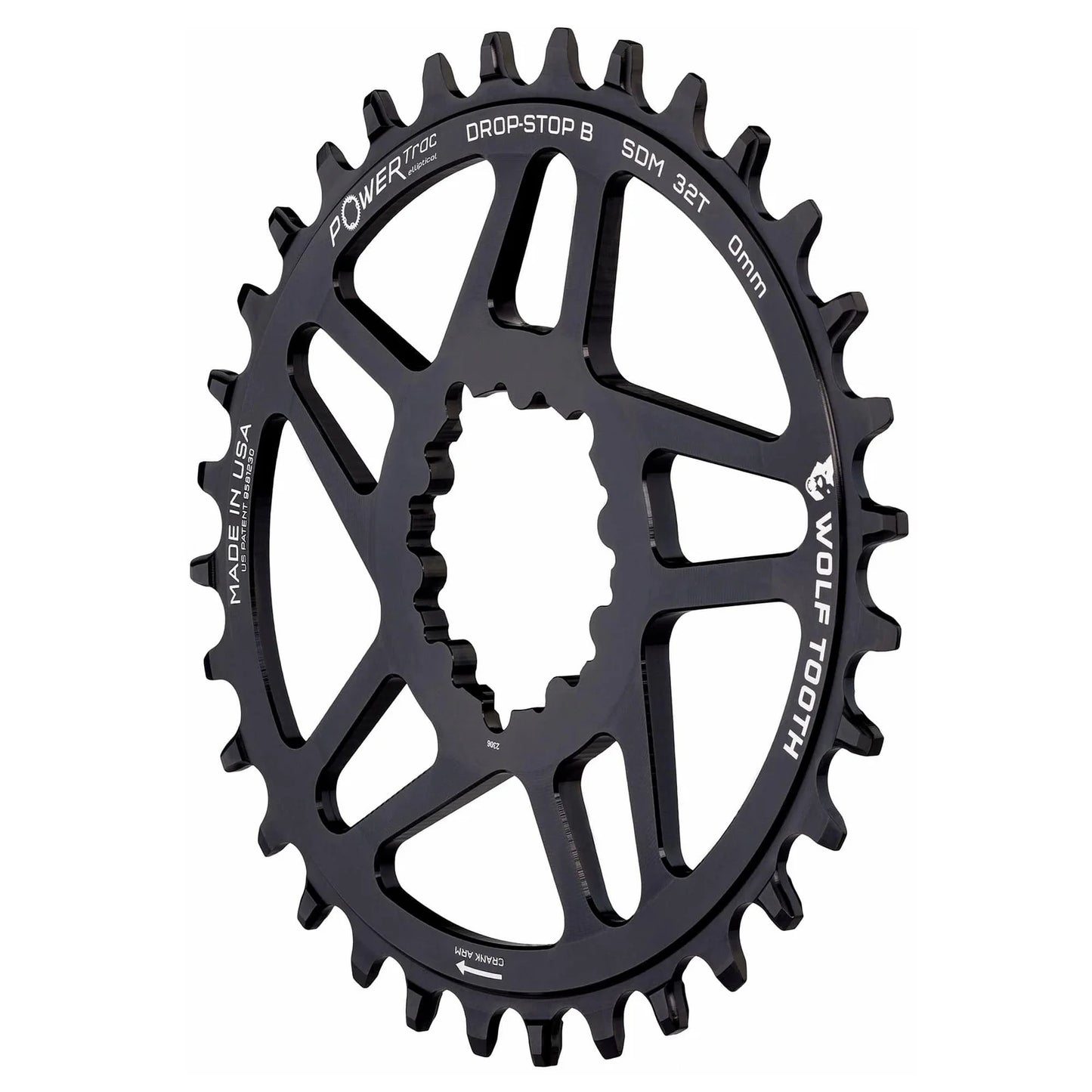 Wolf Tooth Oval Direct Mount Chainrings for SRAM Mountain Cranks