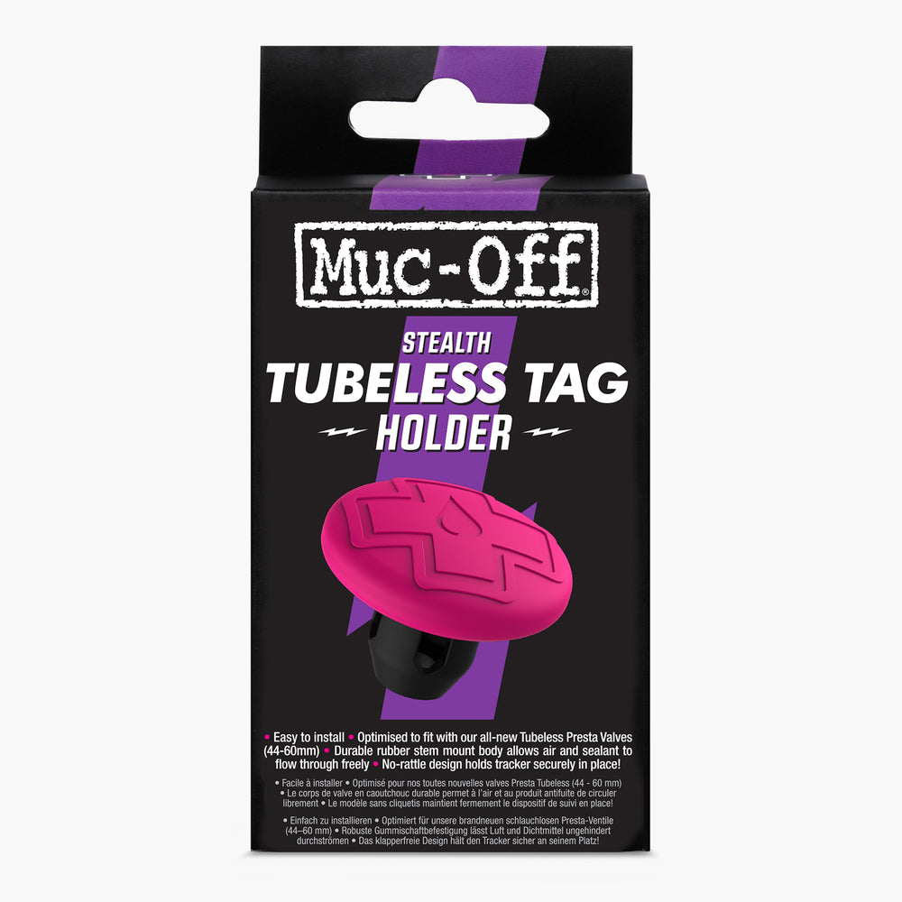 01 MUC-Off Stealth Tubeless AirTag Holder