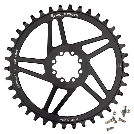 09.1 WOLF TOOTH  Direct Mount Sram 8-Bolts 3mm Gravel/Road Cranks
