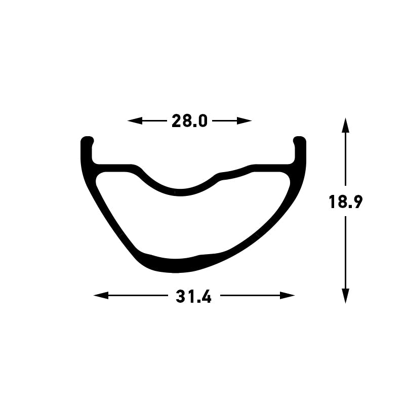 16.1 STANS ARCH MK4 Rim BLACK