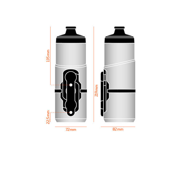 01  FIDLOCK Magnetic Twist Bottle 600 + Bike Base