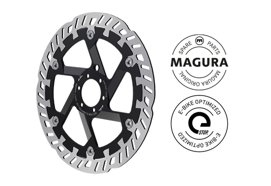 MAGURA Rotor MDR-P 180mm With 6 Steel Mounting Bolts