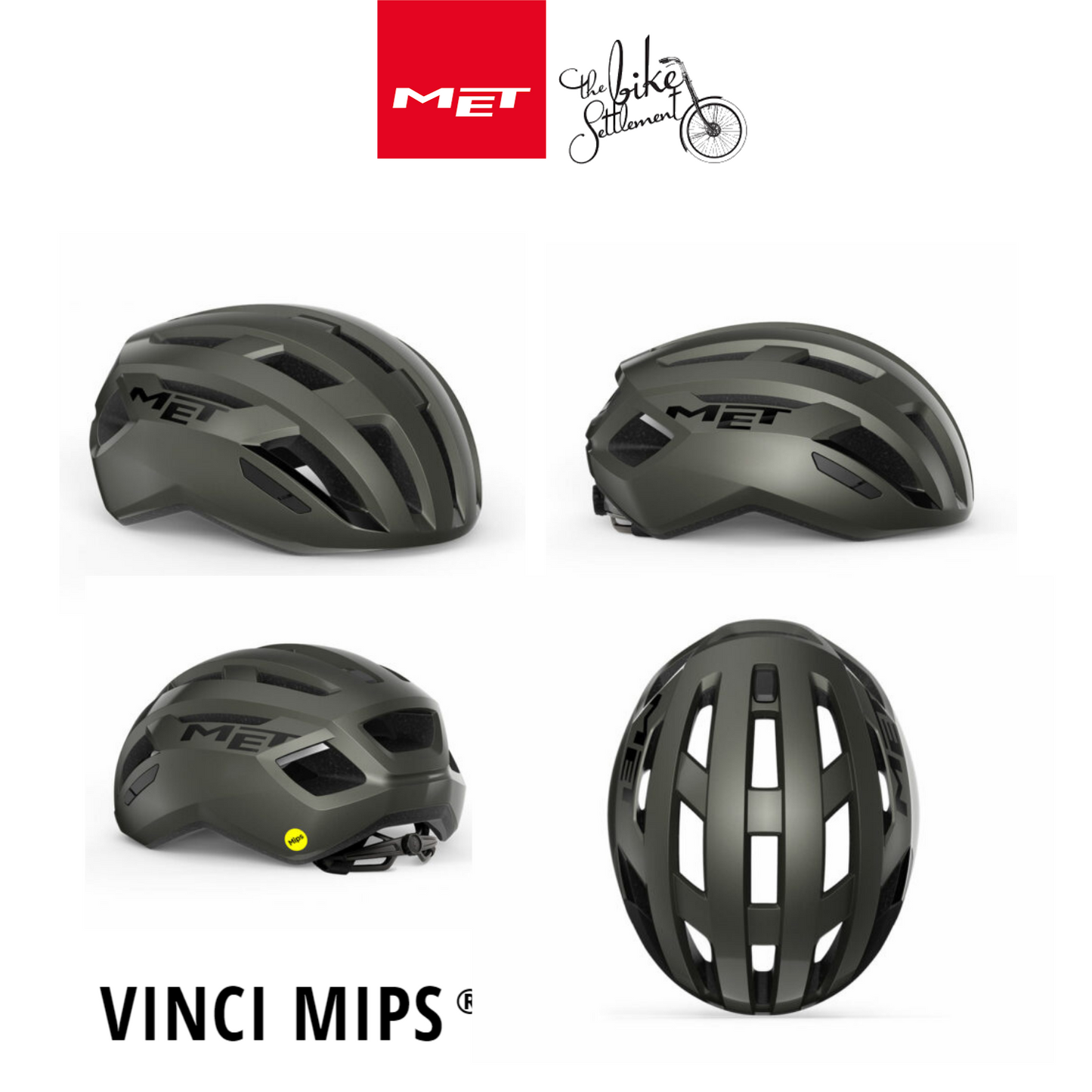 21 MET VINCI MIPS ROAD CYCLING HELMET