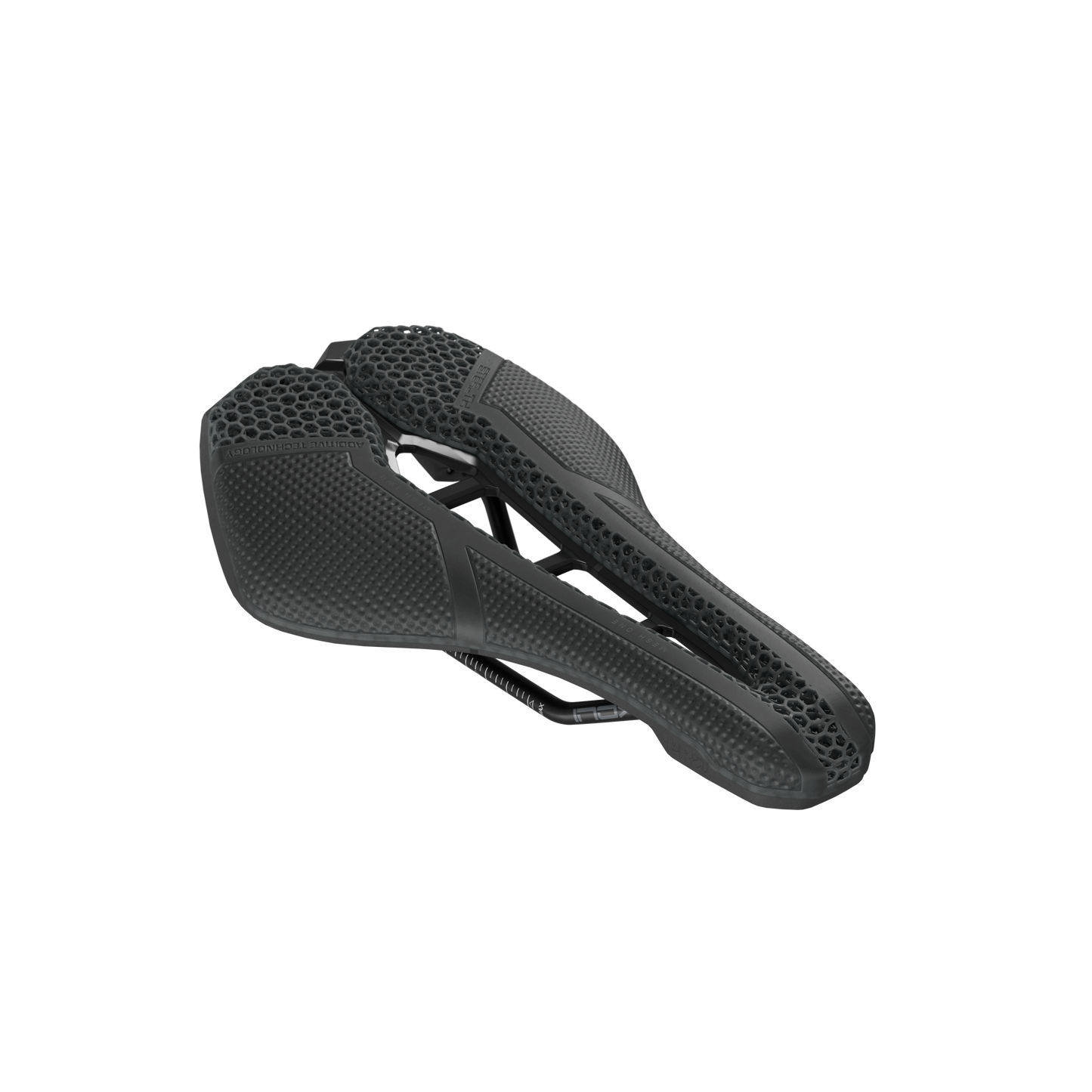07.6 PRO Saddle Stealth 3D Performance Black (stainless steel rail)