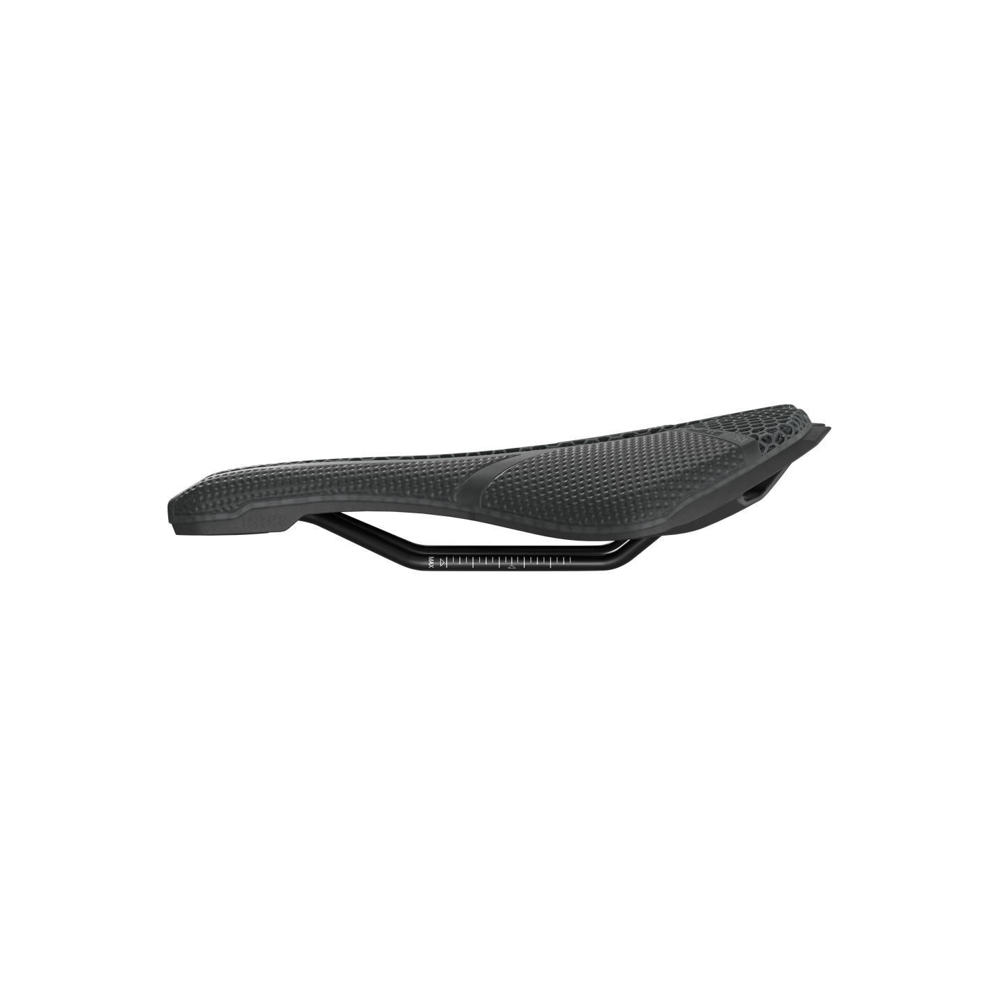 07.6 PRO Saddle Stealth 3D Performance Black (stainless steel rail)