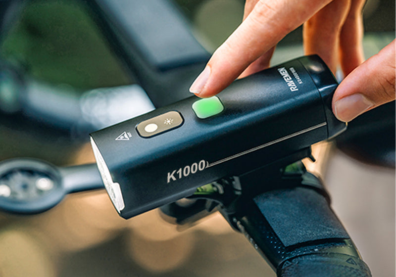 RAVEMEN K1000 USB RECHARGEABLE FRONT LIGHT